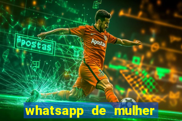 whatsapp de mulher de programa